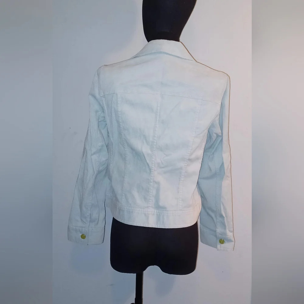 Talbot's Corduroy Baby Blue Jacket - Picture 4 of 6